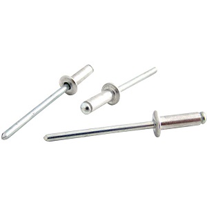 Bralo Aluminium Steel Dome Head Rivet